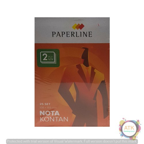 

Buku Nota Kontan Kecil Paperline Ukuran K2 2Ply 2 Rangkap 25