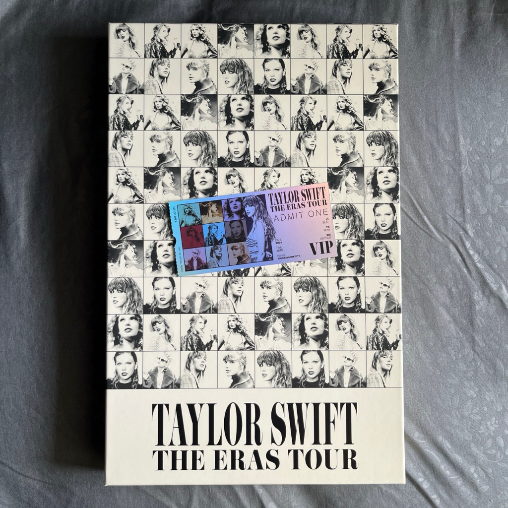 Taylor Swift VIP Box Eras Tour (Fullset - Official from Taylor Swift The Eras Tour Singapore) Mercha