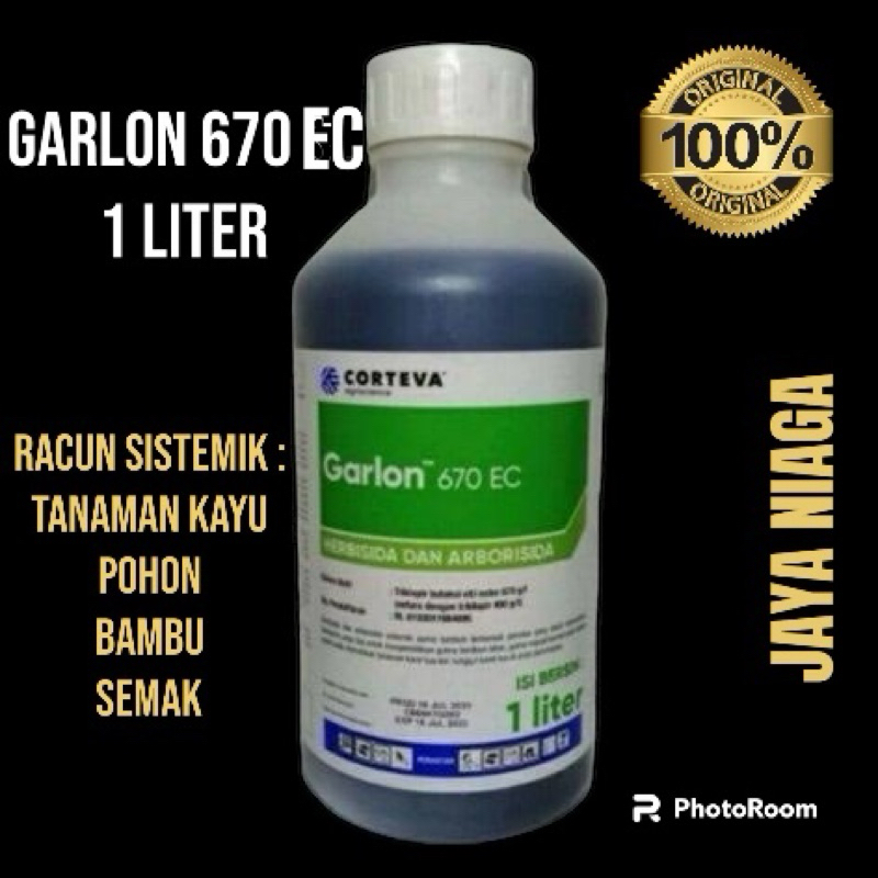 GARLON 670 EC 1 Liter / Racun Anak Kayu/Pohon/Semak belukar/Bambu