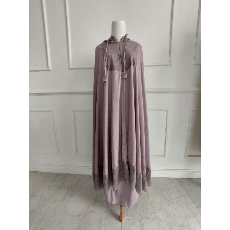 Mukena zara silk premium by POETI polos