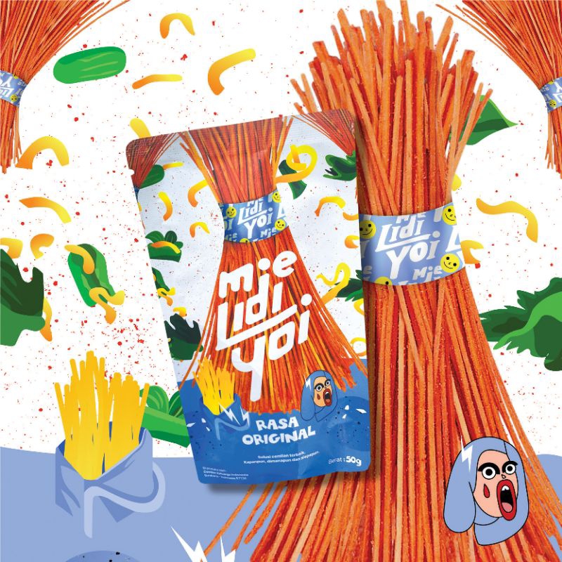 

Mie Lidi Rasa Original 50gr