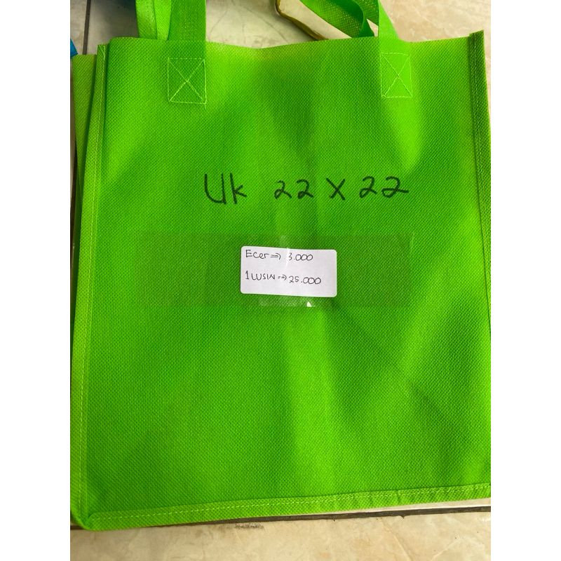 

Tas Kain Lipat Jahit Uk 22x22 Ecer