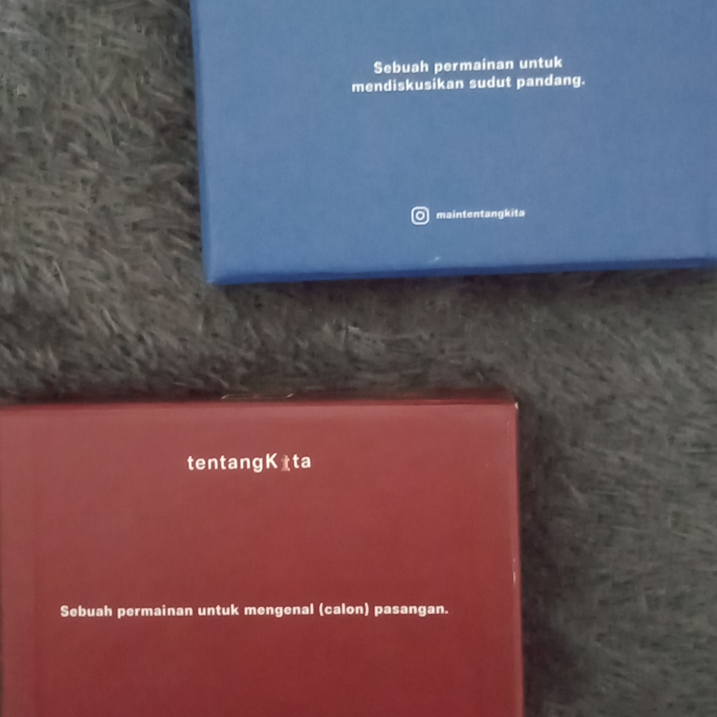 Preloved Main Kartu Tentang Kita