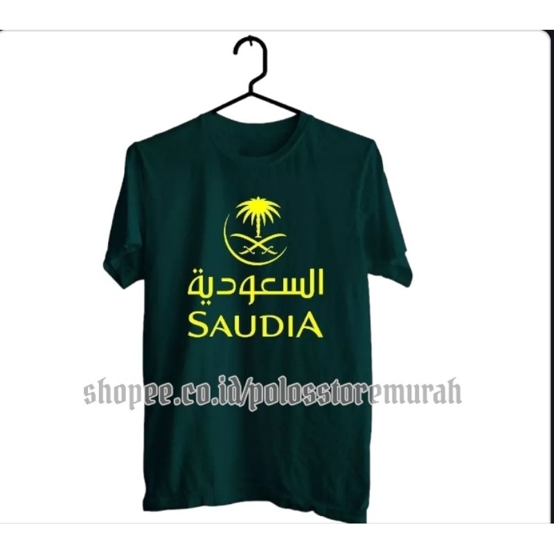 Kaos distro saudia / kaos arab saudi premium BAJU OLEH OLEH ARAB SAUDI BAJU SOUVENIR HAJi UMROH