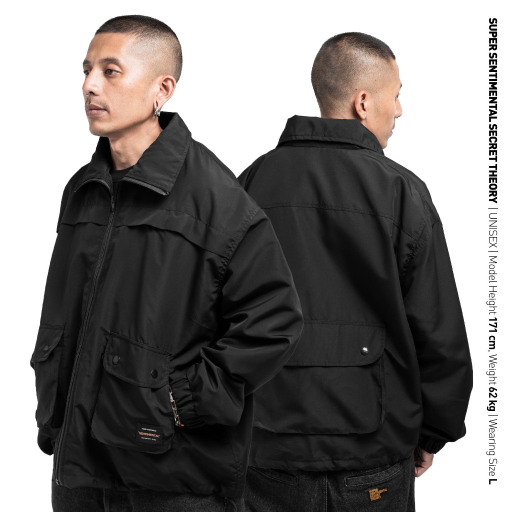 SSST Diablo Layered Jaket Hitam