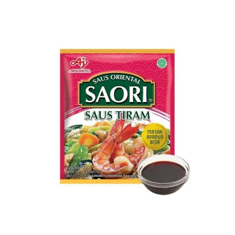 

Saori Tiram Sachet Renceng ( isi 10bks)