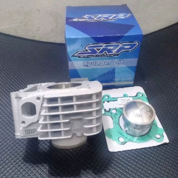 Blok keramik SRP 55.25 pin 13 piston forged kompetisi Yamaha 5TP Jupiter Z 130cc blok Assy SRP Yamah