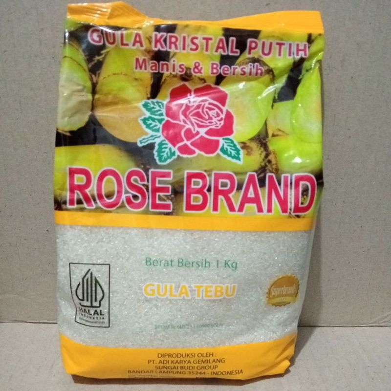 

ROSE BRAND Gula Kuning 1Kg