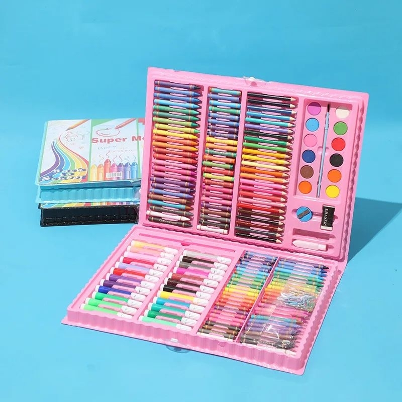 

SET MEWARNAI ANAK 168 PCS, PASTEL WARNA, PASTEL ANAK KRAYON WARNA ANAK KRAYON MENGAMBAR PATEL MENGAMBAR