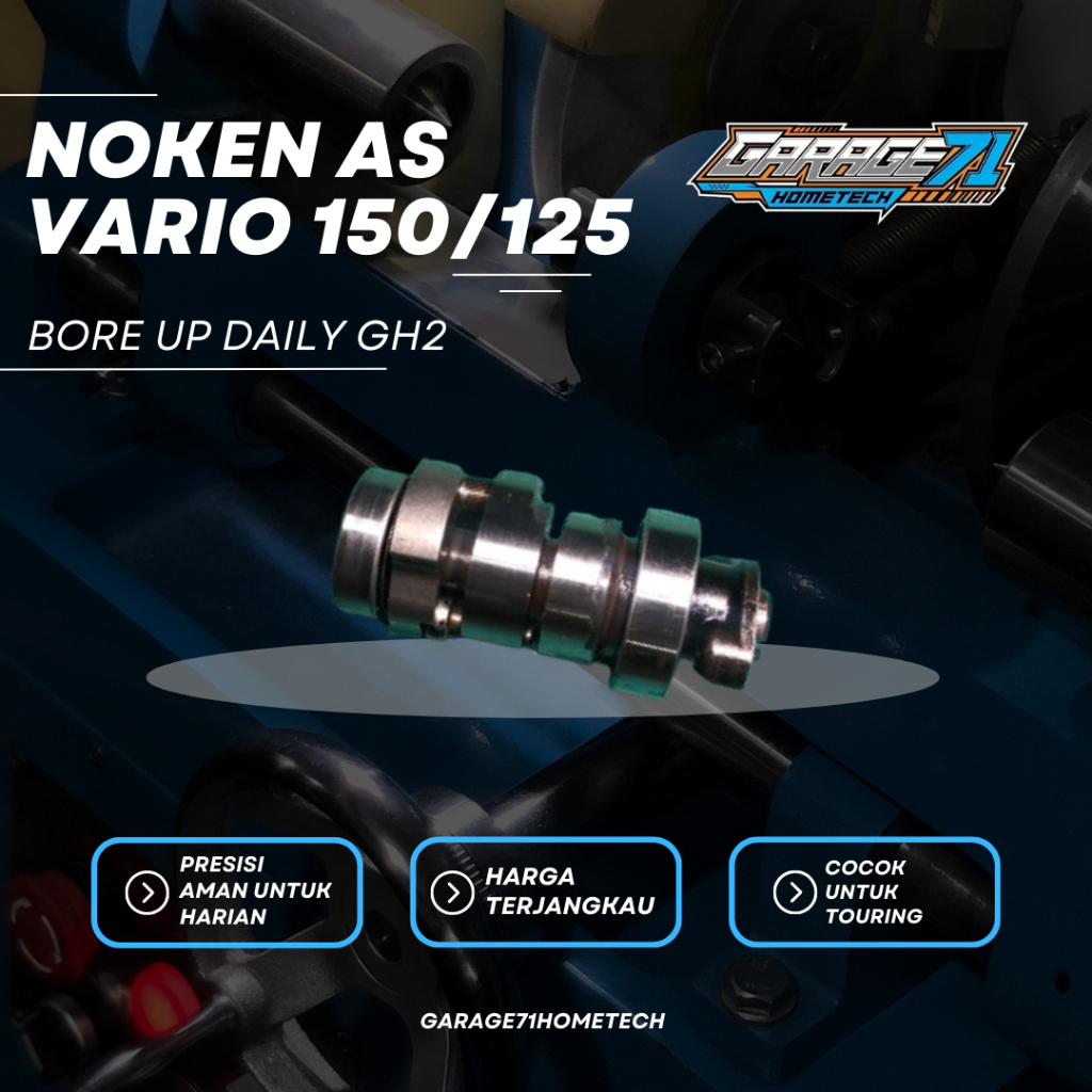 Noken as Camshaft custom Vario 150 Vario 125 KZR PCX ADV Bahan Las Racing Bore Up Touring Harian