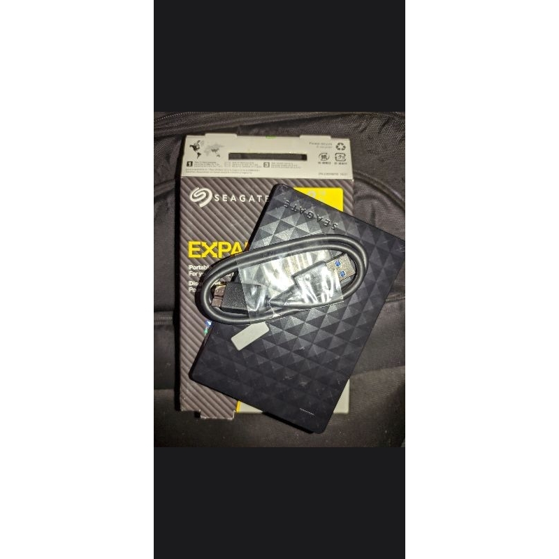 hardisk external second seagate 2TB normal