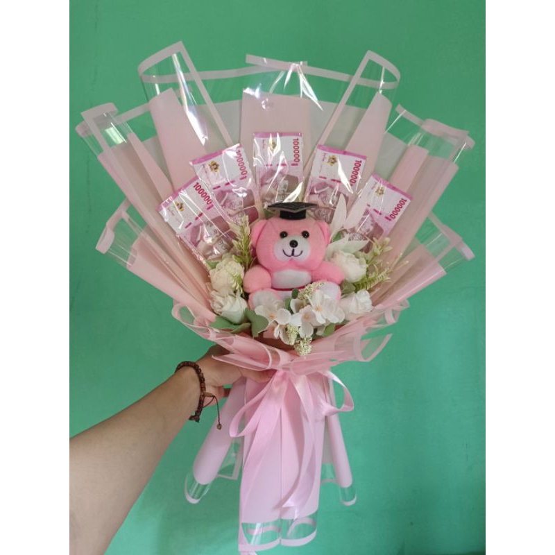 

[MIX] Ready Bouquet Campuran | Buket Hadiah Wisuda/Ulang Tahun/Wisuda