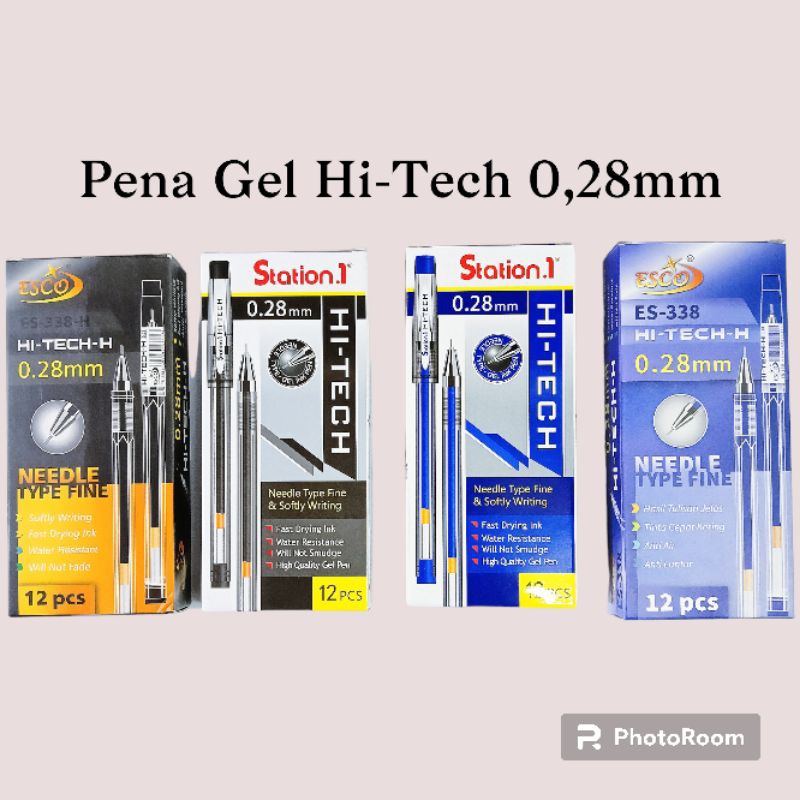 

Pulpen Gel Murah Hi-Tec H 0,28mm Hi-Tech Murah [12pcs]