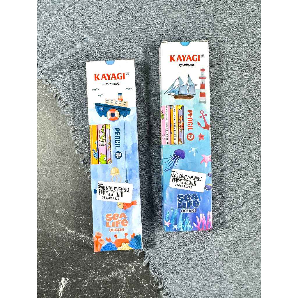 

(PAK)Pensil Kayagi 2B KY-PF3092 / Pensil Kayagi / 2B 1 Box 12 Pcs
