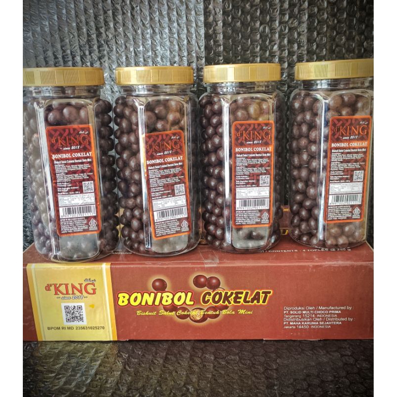 

Bonibol Cokelat King 1 Dus ( isi 4 toples )