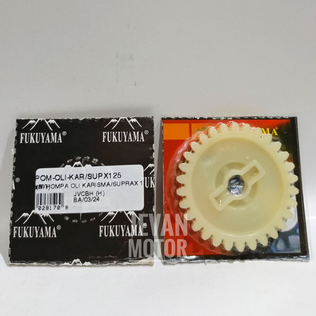 Fukuyama Gigi Pompa Oli Karisma, Supra X 125 / Gear Oil Pump Karisma 30T