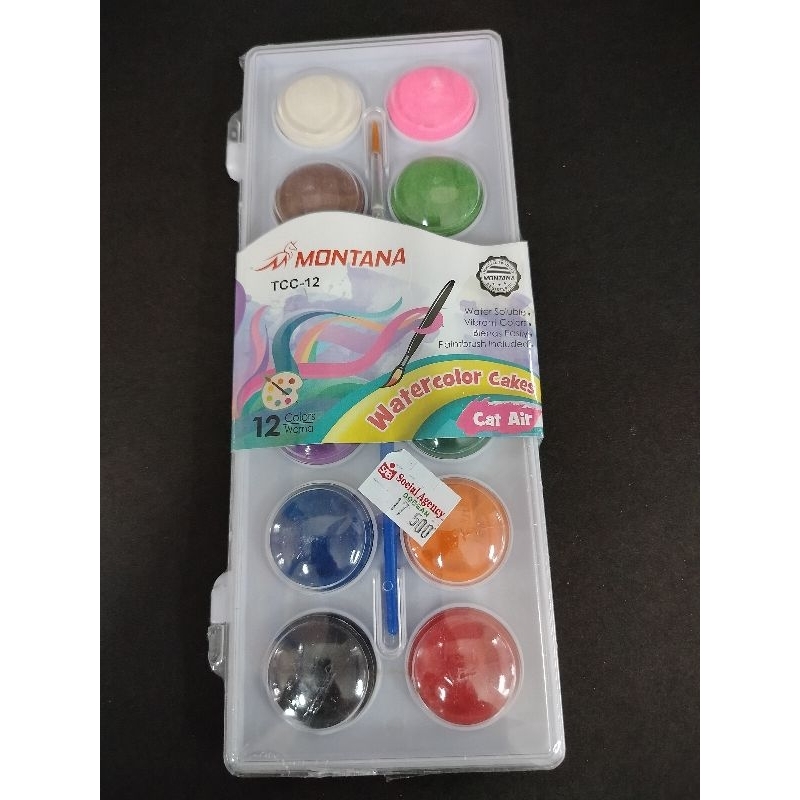 

Cat Air Watercolor Cake Montana