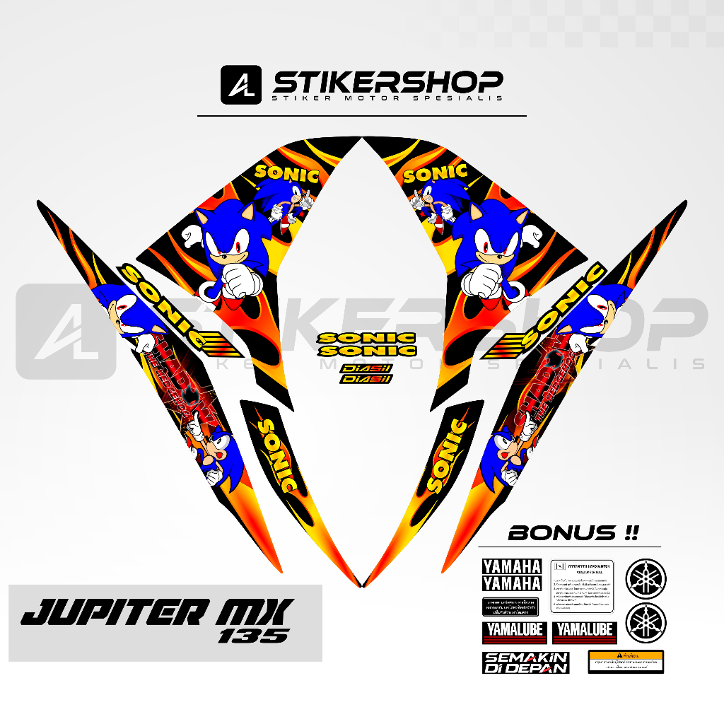 STRIPING JUPITER MX 135 LC EXCITER 135 2010 - 2015 GRAFIS VARIASI 025