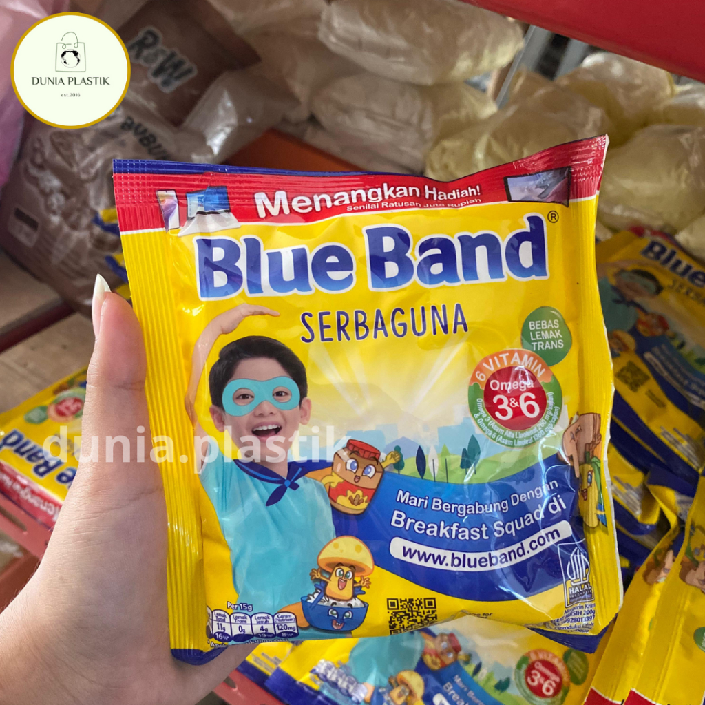 

Grosir Plastik- Blue Band Margarin Serbaguna 200 gr- blue band kemasan - blue band murah. TERMURAH!!
