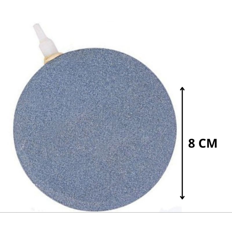 Batu aerator / airstone bulat pipih diameter 8cm