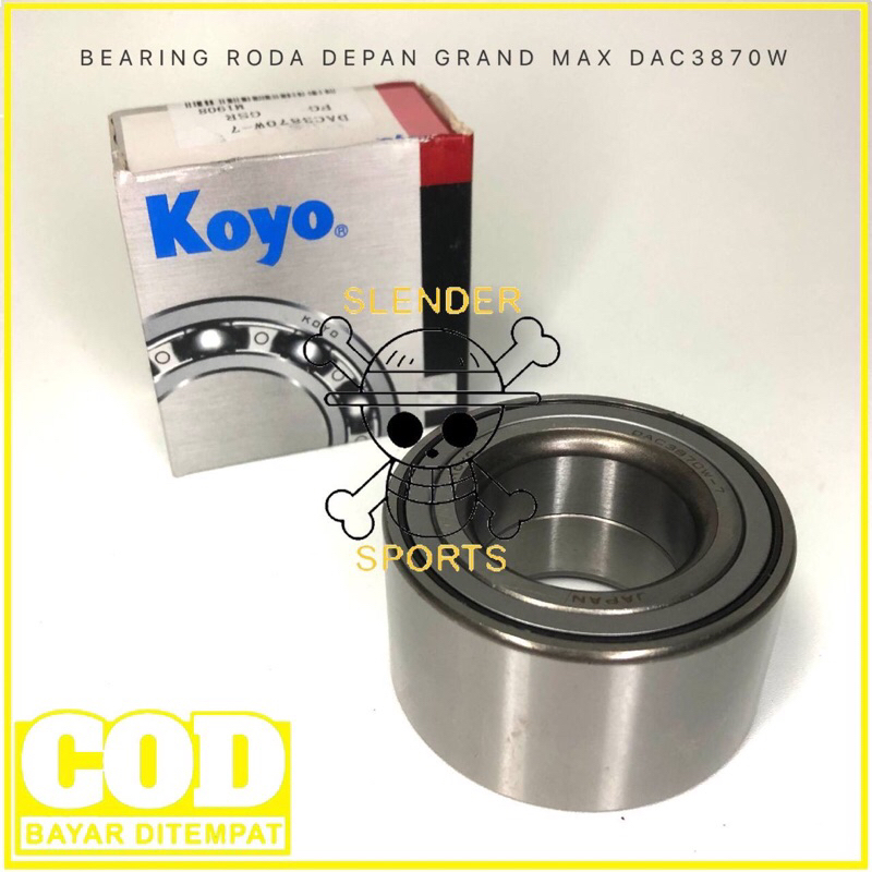 BEARING DEPAN GRAN MAX KOYO - LAHAR RODA DEPAN ALL NEW AVANZA NON ABS