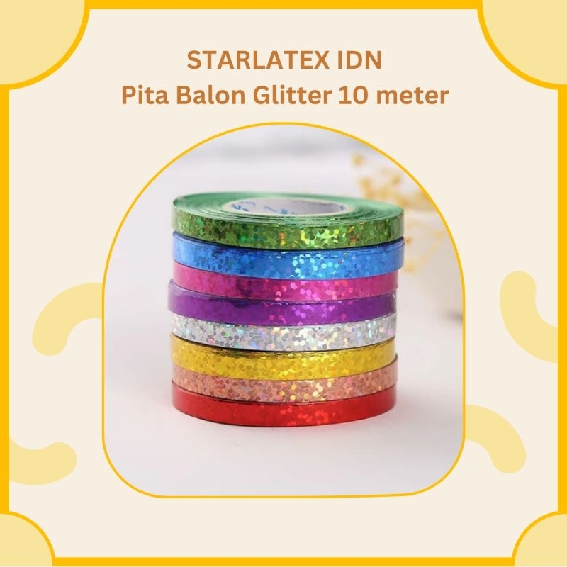 

STARLATEX - Pita Balon Curling Glitter / Balloon Ribbon 10m