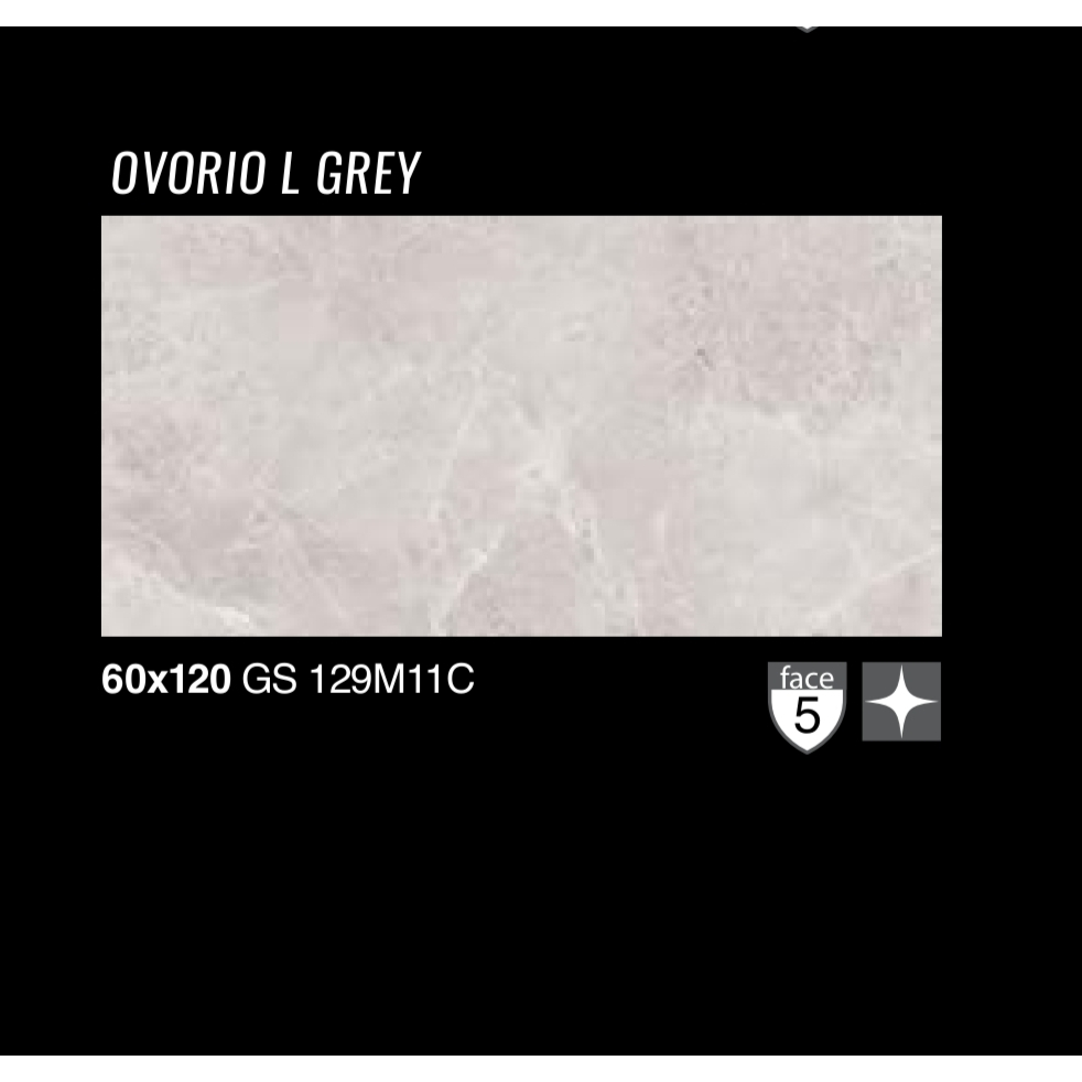 GRANIT GARUDA UNTUK LANTAI DAN DINDING GRADE A UKURAN 60x120 ovorio l grey