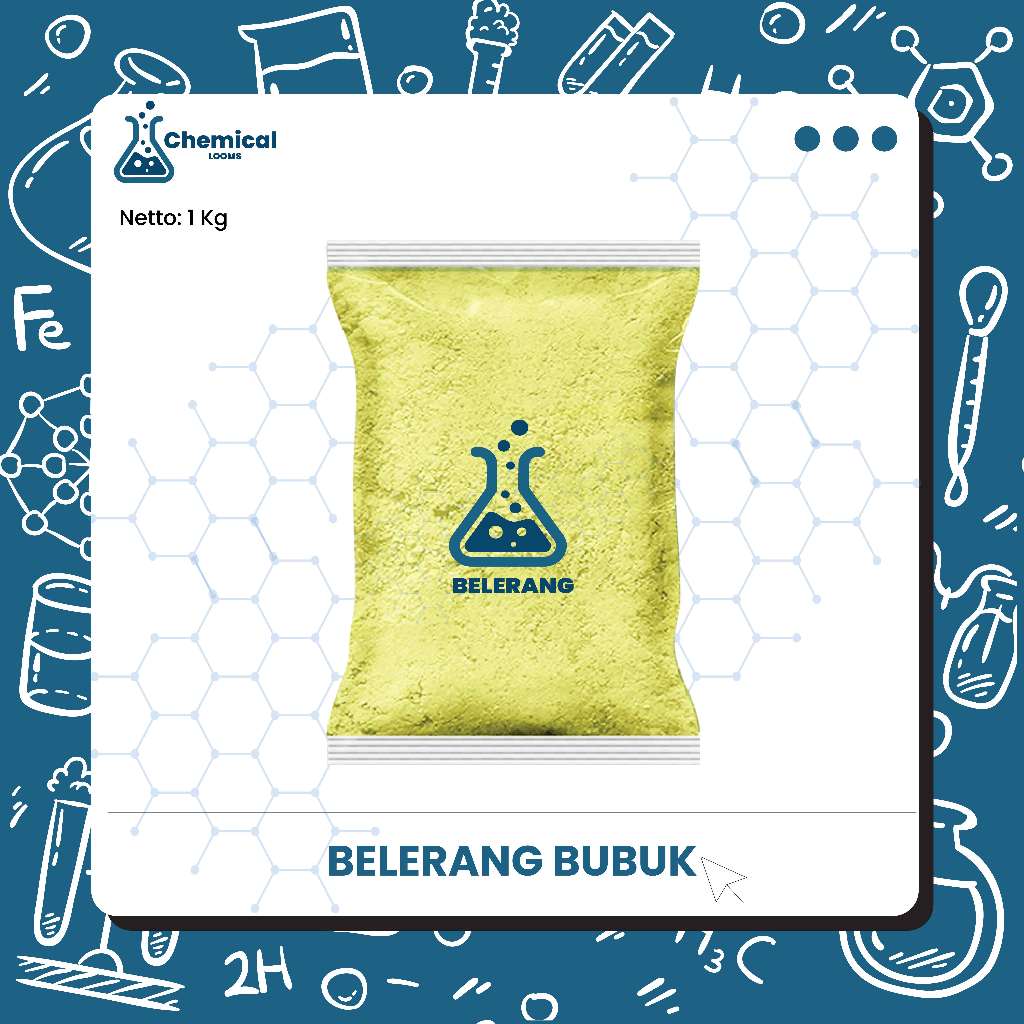 Sulfur Powder 1kg/ Belerang Bubuk 1kg/ Belerang Sulfur 1kg