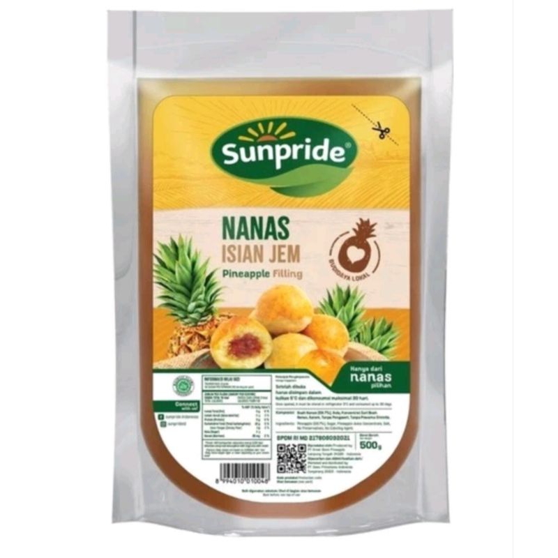 

Sunpride Selai Nanas Nastar 500gr / Sunpride Pinnaple Filling Isian Nanas Nastar 500 gram