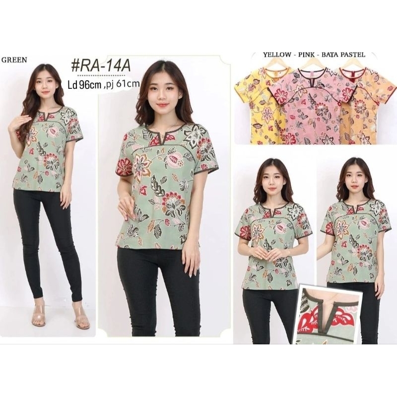 atasan batik perempuan dewasa atasan batik katun wanita dewasa atasan batik cewek dewasa atasan bati