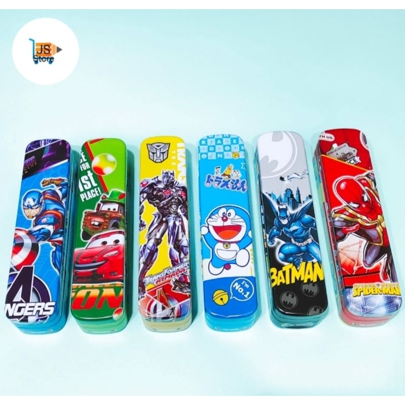 

Kotak Tempat Pensil Model Mobil Bus Karakter Fancy Superhero
