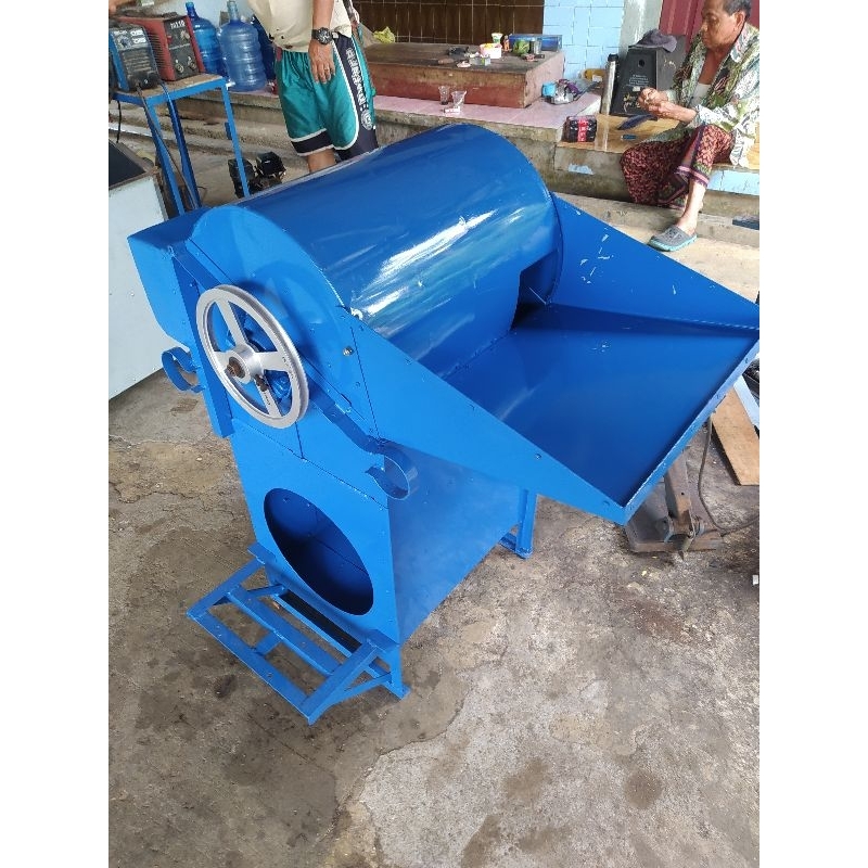 perontok padi minimalis bisa digendong