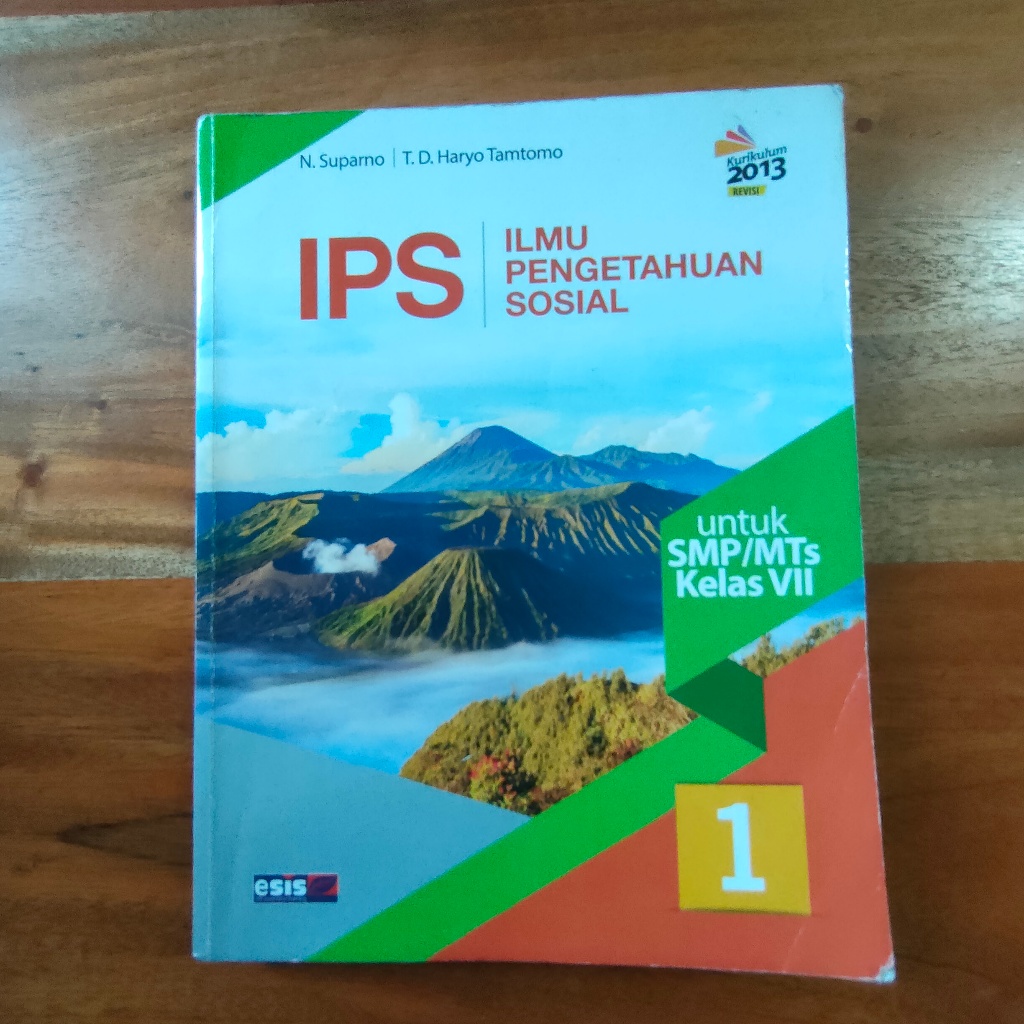Buku Bekas IPS Ilmu Pengetahuan Sosial Kelas SMP/MTs Kelas VII
