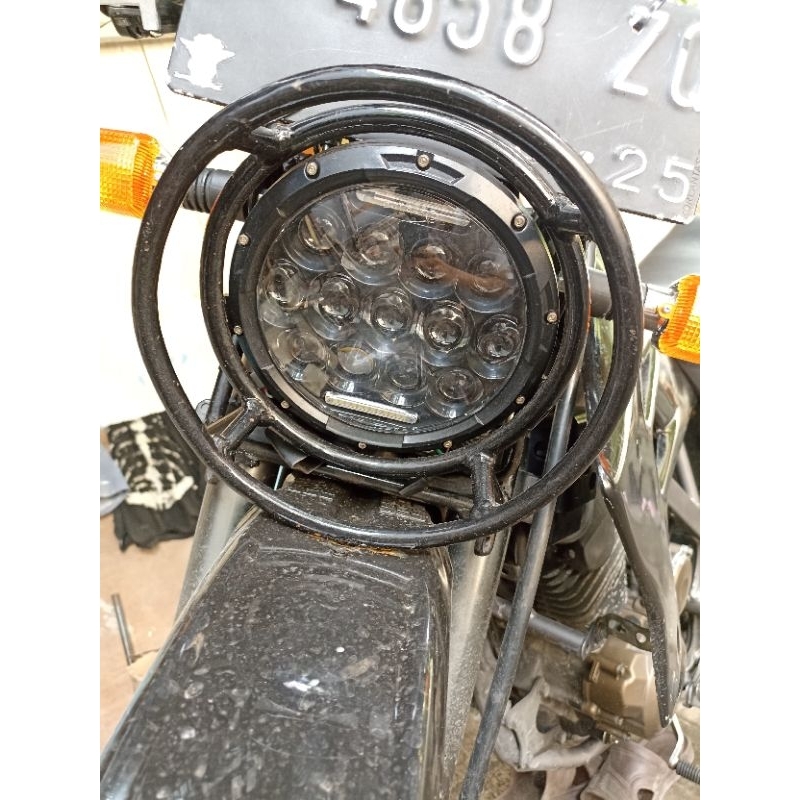 headlamp cyclops klx trail vintage pnp klx l