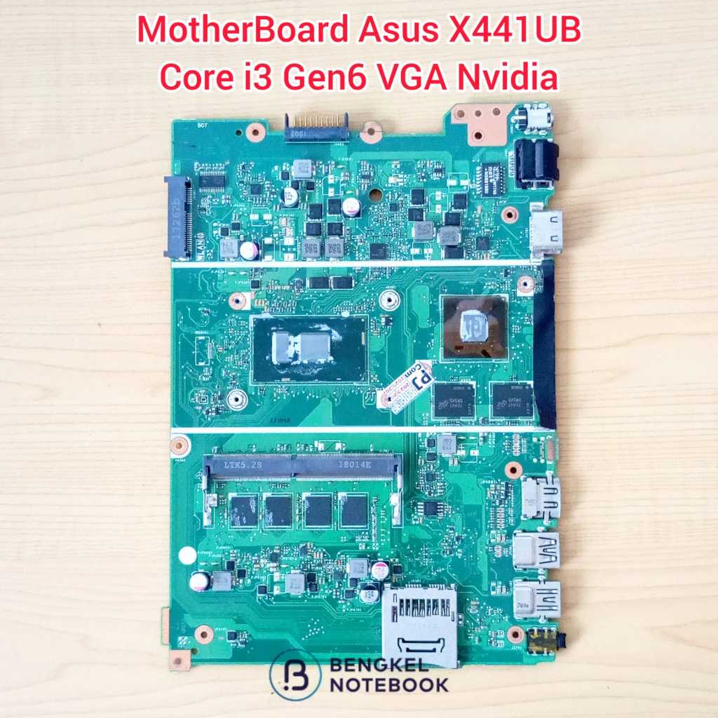 Motherboard Asus X441UB X441U X441 X441UBR Core i3 Gen6 VGA Nvdia