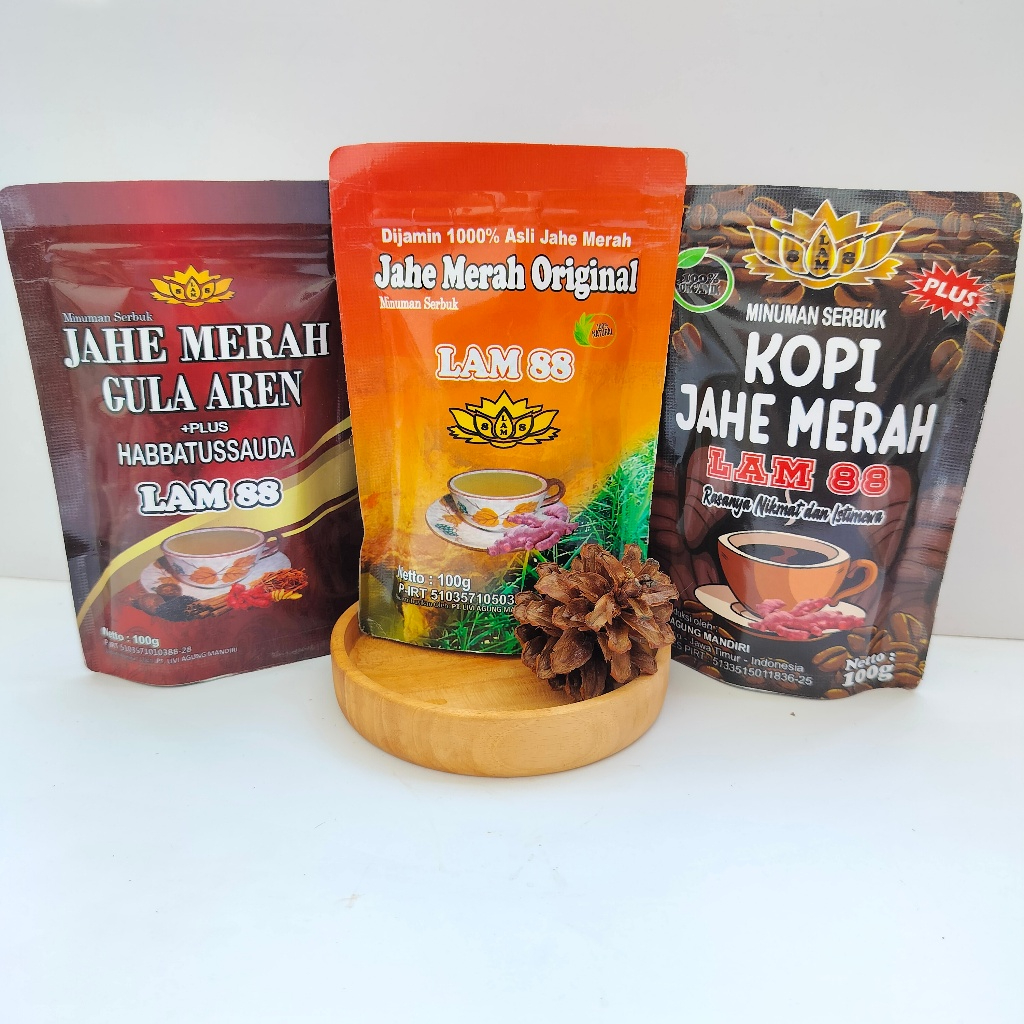 

JAHE MERAH ORIGINAL | KOPI JAHE MERAH | JAHE AREN PLUS HABBATUSSAUDA