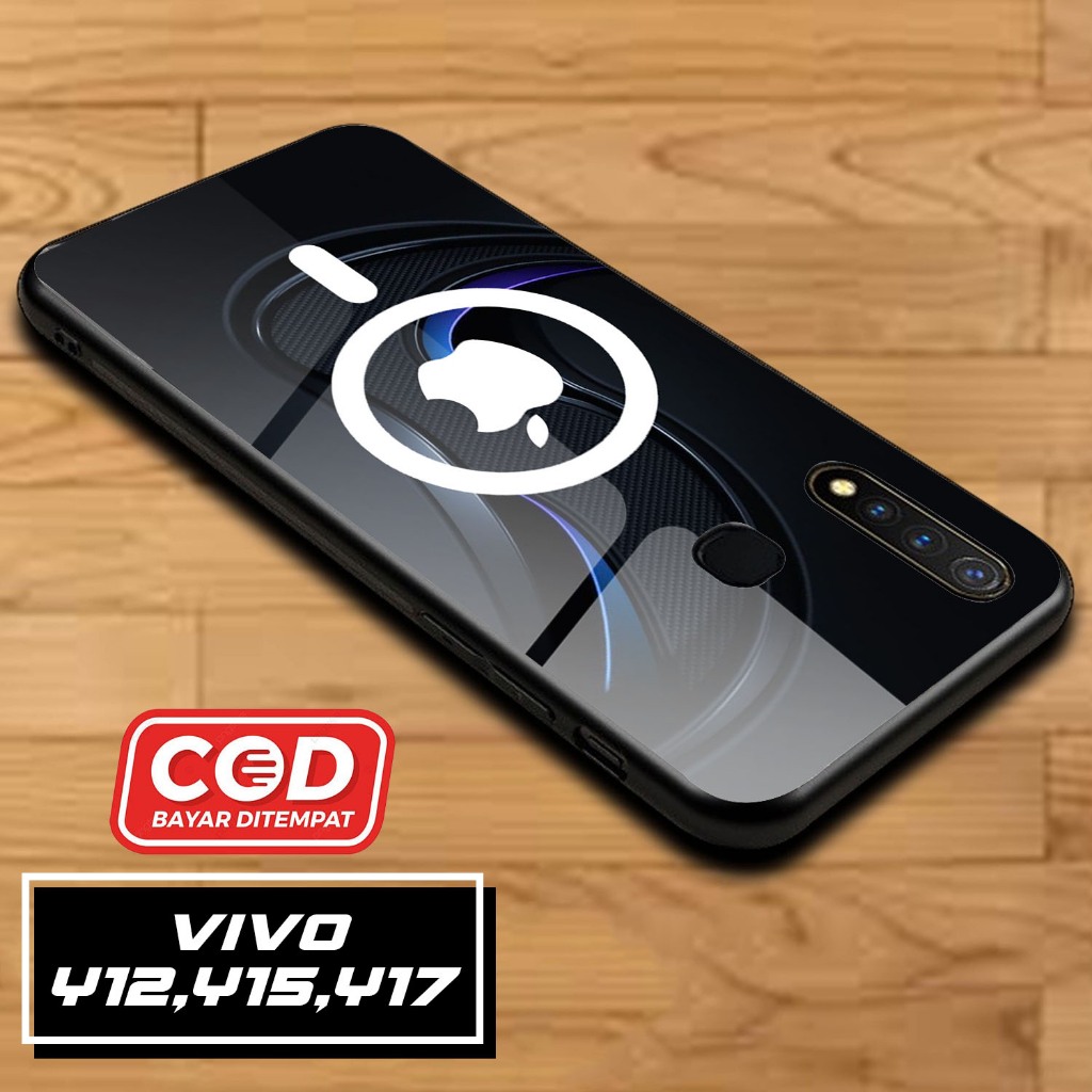 CKI - Case Vivo Y12 Y15 Y17 Motif Iphone Casing Hardcase Glossy 2D Terbaru Silikon Softcase Aero cas