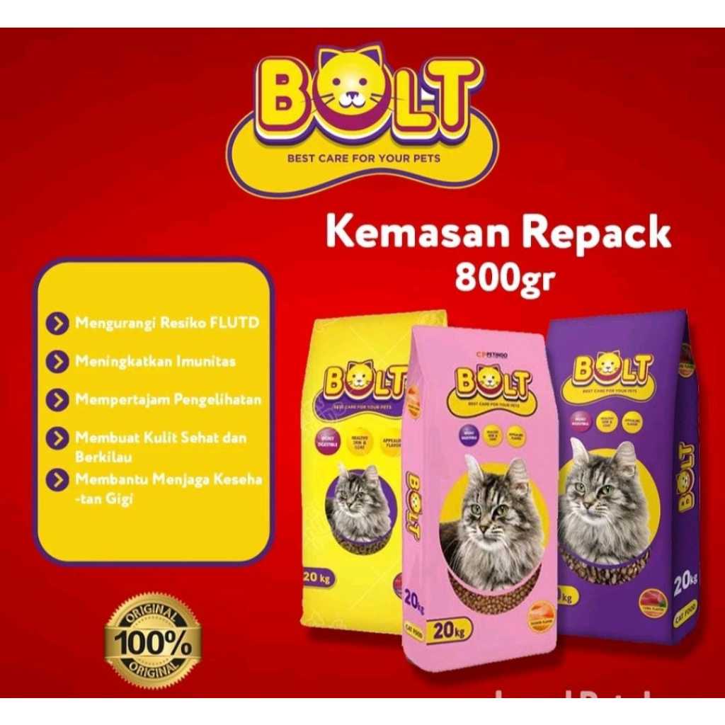 BOLT CAT FOOD
