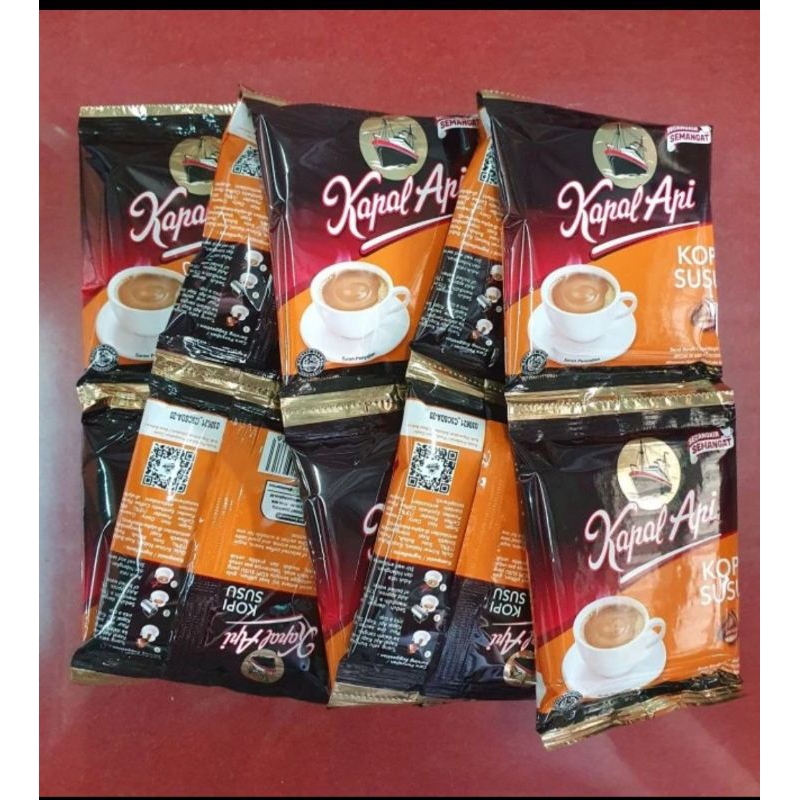 

kopi kapal api mix les sugar perwnceng/10saset
