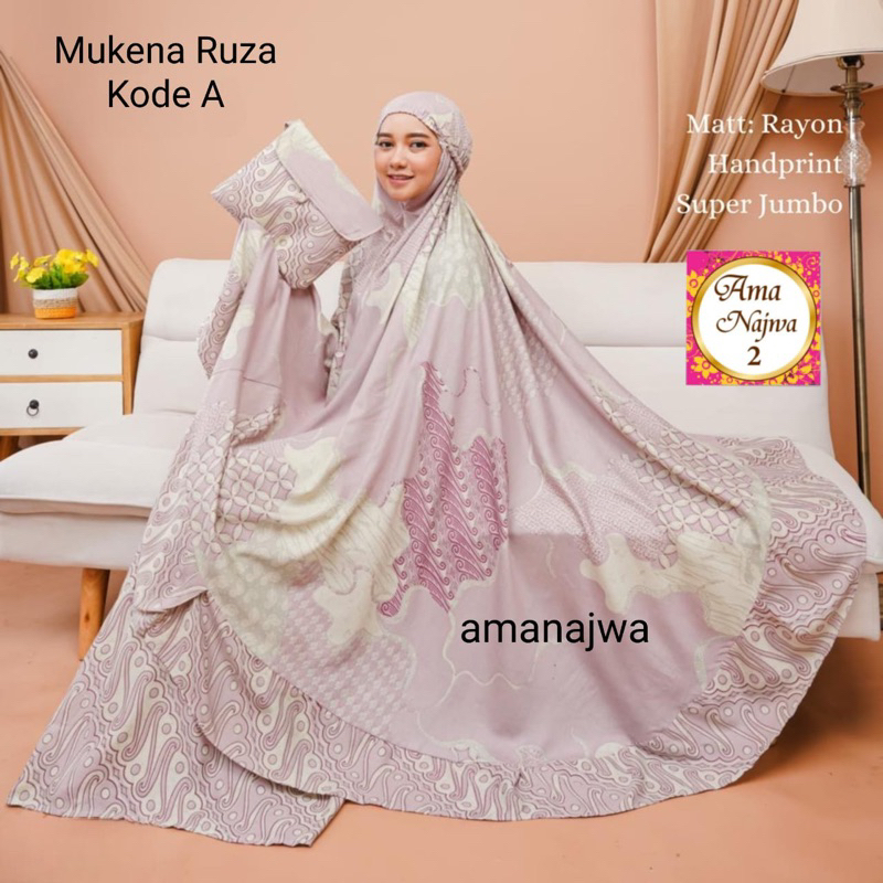 Ama najwa mukena ruza | rayon