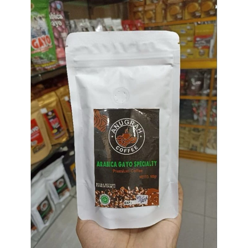 

Kopi Bubuk Gayo Arabika Specialty asli khas Aceh 100gr / Kopi oleh oleh khas Aceh