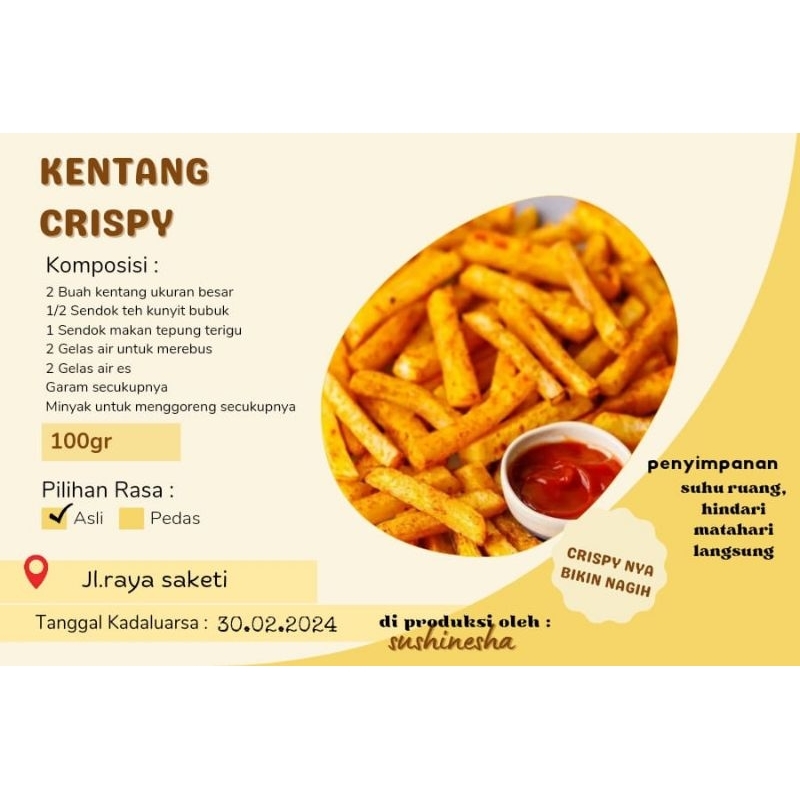 

kentang goreng