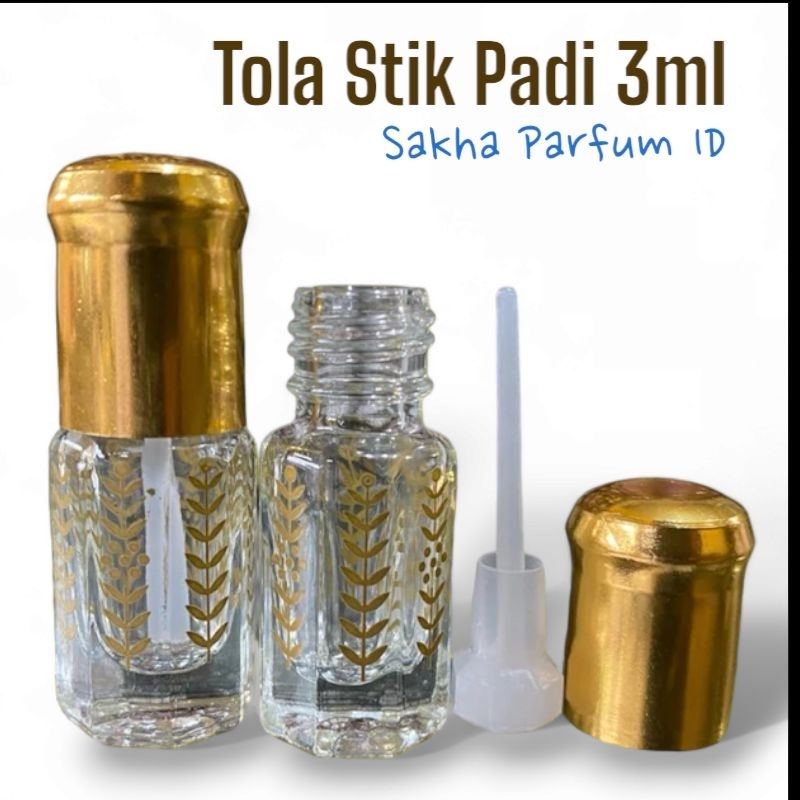 Botol Tola Padi 3ml Surrati Perlusin isi 12 botol