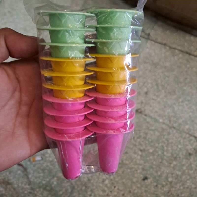 Cetakan kue Semprit Plastik / Spuit Semprit Bahan Plastik Warna Random