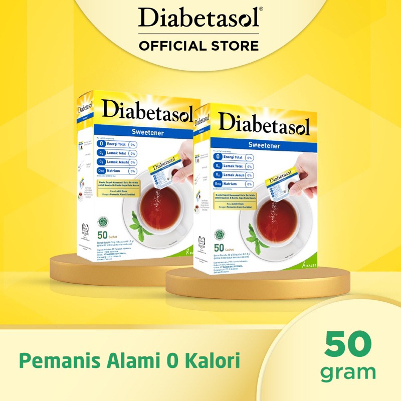 

Diabetasol Sweetener 25’s / 50’s / 100’s