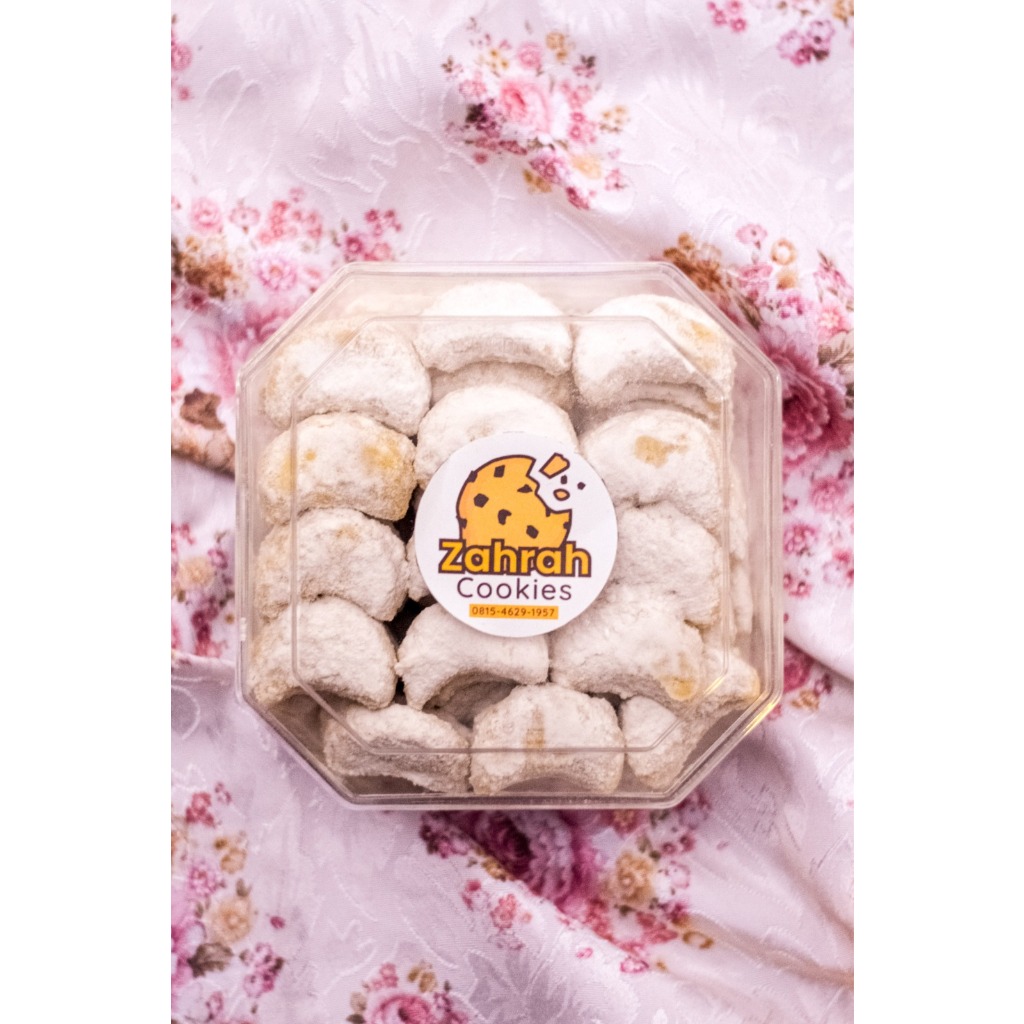 

Kue Putri Salju Kue Kering Putri Salju Cemilan Keluarga Toples 450 Gram