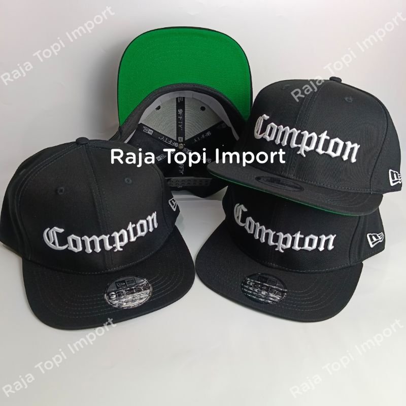 Topi Snapback Compton Import - Topi Snapback Import - Topi Pekanbaru Tosi