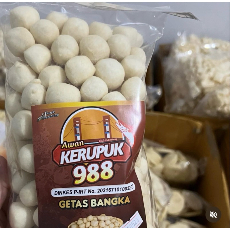 

kerupuk Palembang getas Bangka