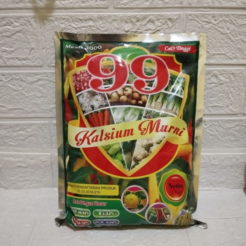 Pupuk Kalsium Murni 99 1Kg