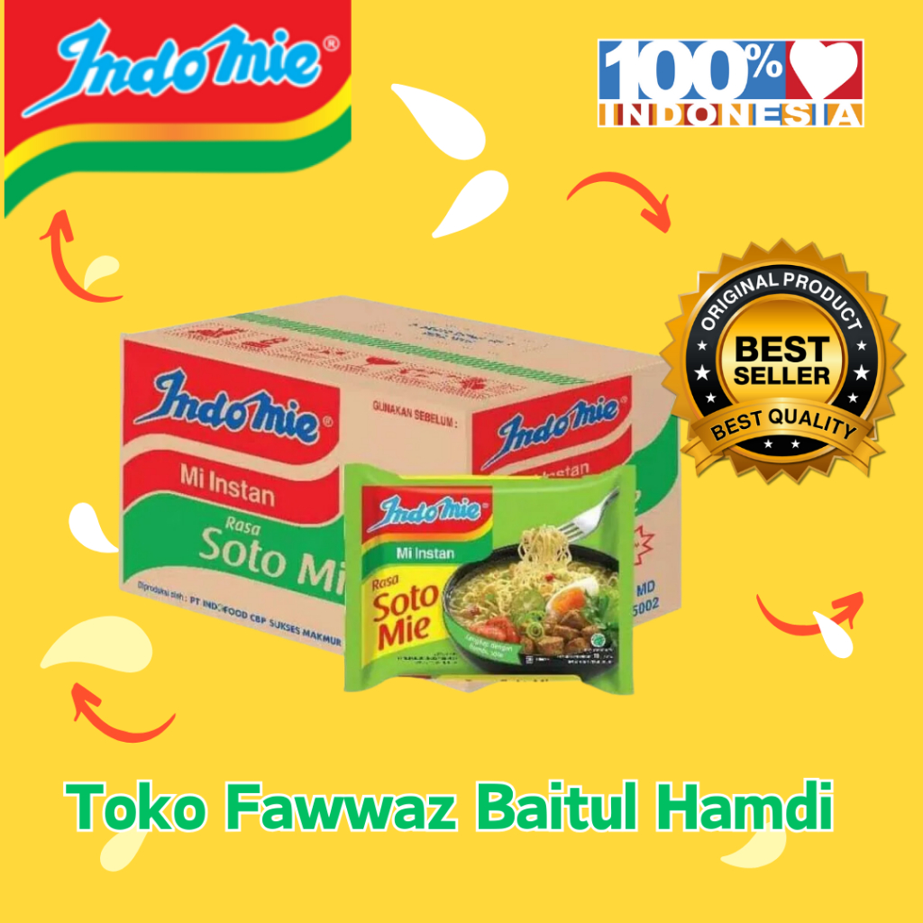 

Indomie Soto Mie 1 dus | 40 pcs